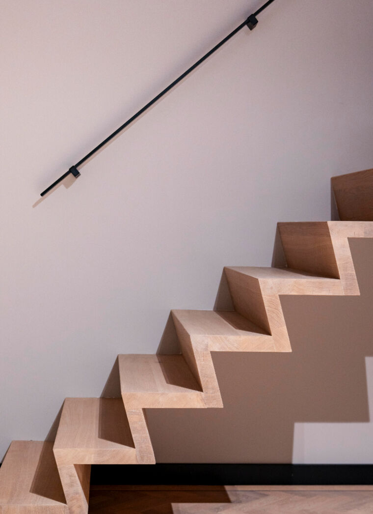 Bloktrappen van hoogwaardige materialen